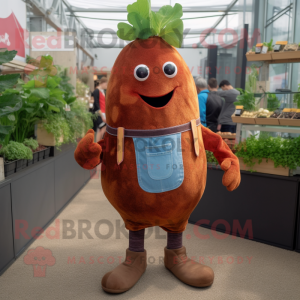 Rust Beet mascotte kostuum...