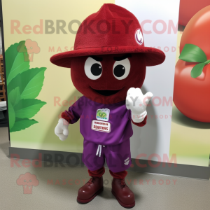 Maroon Grape mascotte...