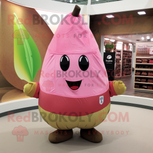 Pink Pear mascotte kostuum...