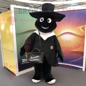 Black Ray mascotte kostuum...