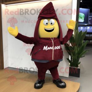 Maroon Mango mascotte...