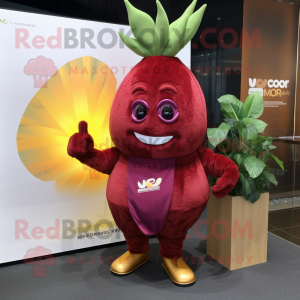 Maroon Mango mascotte...