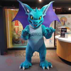 Cyan Gargoyle mascotte...