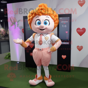 Postava maskota Peach Cupid...
