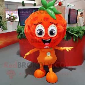 Orange Pepper mascotte...