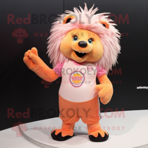 Peach Porcupine mascotte...