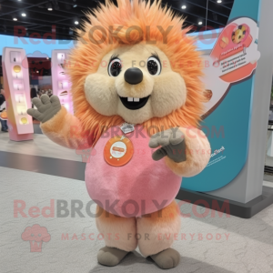 Peach Porcupine mascotte...