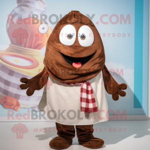 Bruin Shakshuka mascotte...