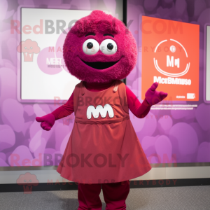 Magenta Meatballs maskot...