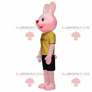 Różowa maskotka królika marki Duracell - Redbrokoly.com