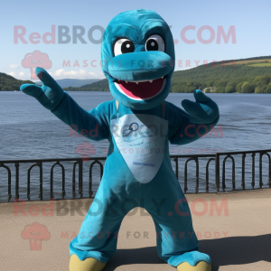 Teal Loch Ness Monster...