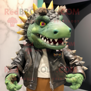  Stegosaurus maskot kostym...