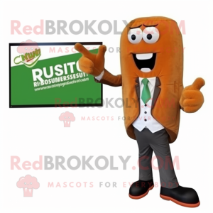 Rust Courgette mascotte...
