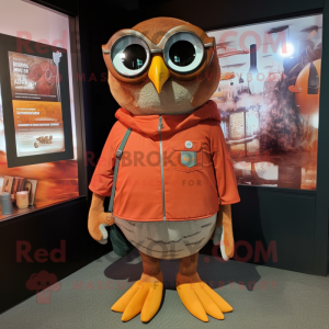 Postava maskota Rust Owl...