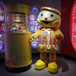 Gold Gumball Machine...