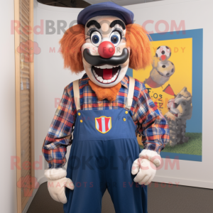 Marinblå clown...