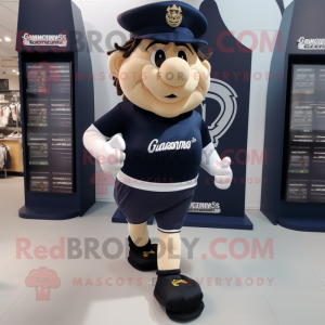 Navy Guinness maskot drakt...