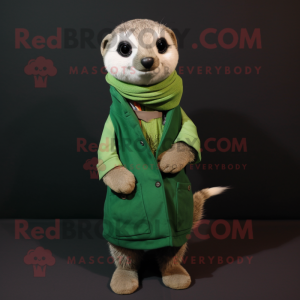 Forest Green Meerkat maskot...