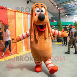 Rust Hot Dogs maskot...