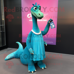 Blaugrüner Brachiosaurus...