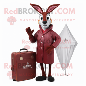 Maroon Gazelle maskot...