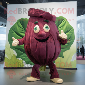 Maroon Cabbage Leaf...
