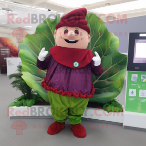 Maroon Cabbage Leaf...