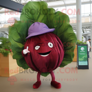 Maroon Cabbage Leaf...