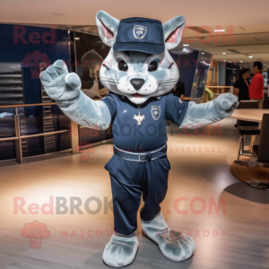 Navy Lynx maskot kostume...