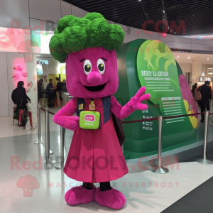 Magenta Broccoli mascotte...