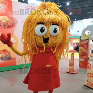  Spaghetti maskot kostyme...