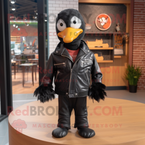 Black Goose maskot kostume...