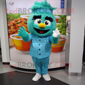 Teal Fried Rice mascotte...