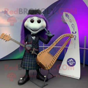 Lavender Celtic Harp...