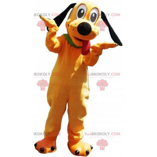 Disney's famous yellow dog Pluto mascot - Redbrokoly.com