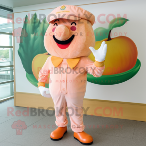 Peach Ice Cream maskot...