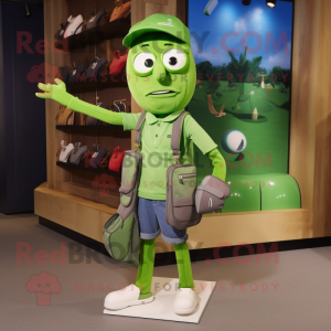 Olive Golf Bag mascotte...