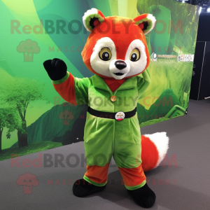 Lime Green Red Panda...