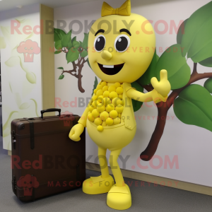 Yellow Grape mascotte...