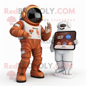 Roest Astronaut mascotte...