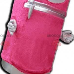 Söt och söt rosa dispenser kylmaskot - Redbrokoly.com