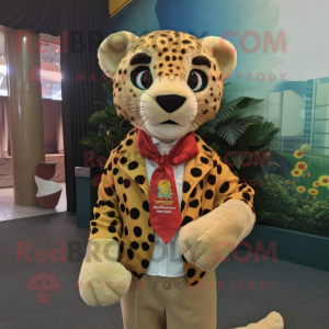 Costume de mascotte Guépard...