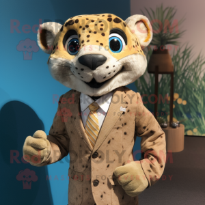  Cheetah maskot kostume...