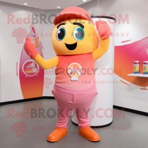 Peach Soda Can mascotte...