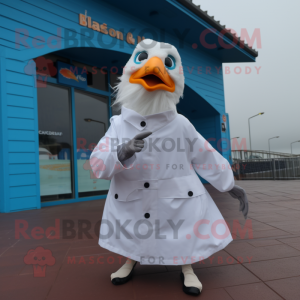  Seagull maskot drakt...