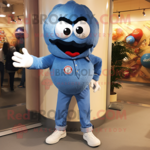 Blue Meatballs mascotte...