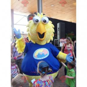 Giant yellow chick bird mascot - Redbrokoly.com