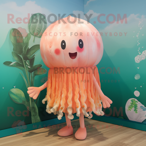 Peach Jellyfish mascotte...