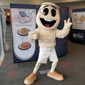 Beige Bagels mascotte...