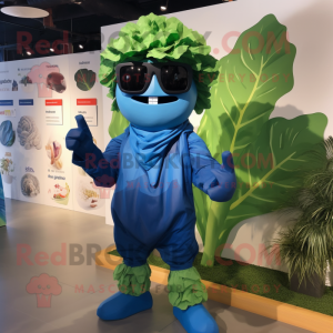 Blaukohlblatt Maskottchen...